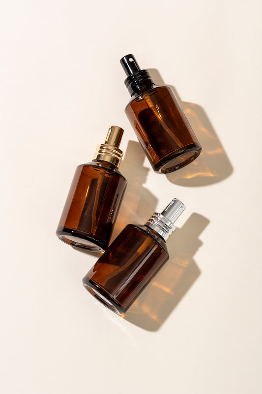 Ilyana Amber Glass Spray Bottle