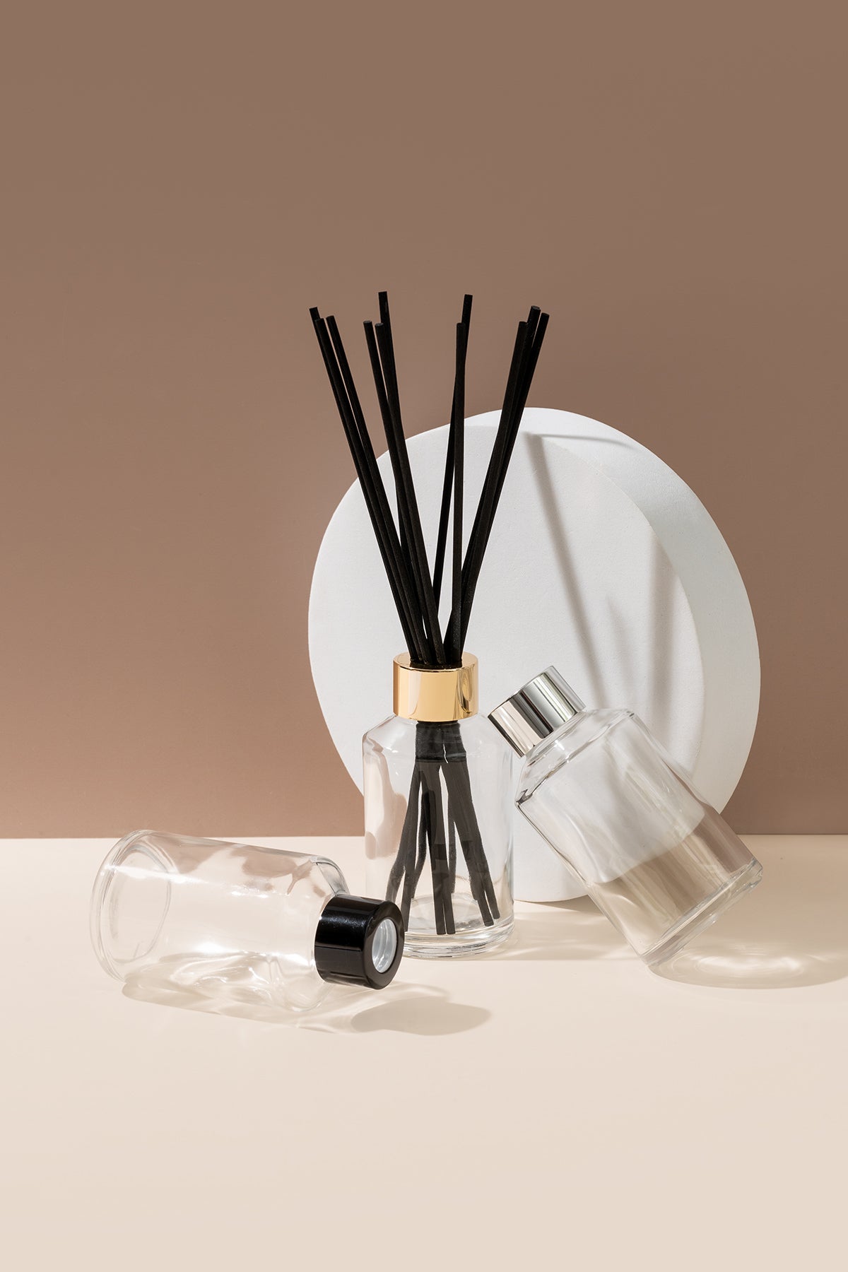 Ilyana Clear Glass Reed Diffuser Bottle