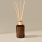 Ilyana Amber Glass Reed Diffuser Bottle