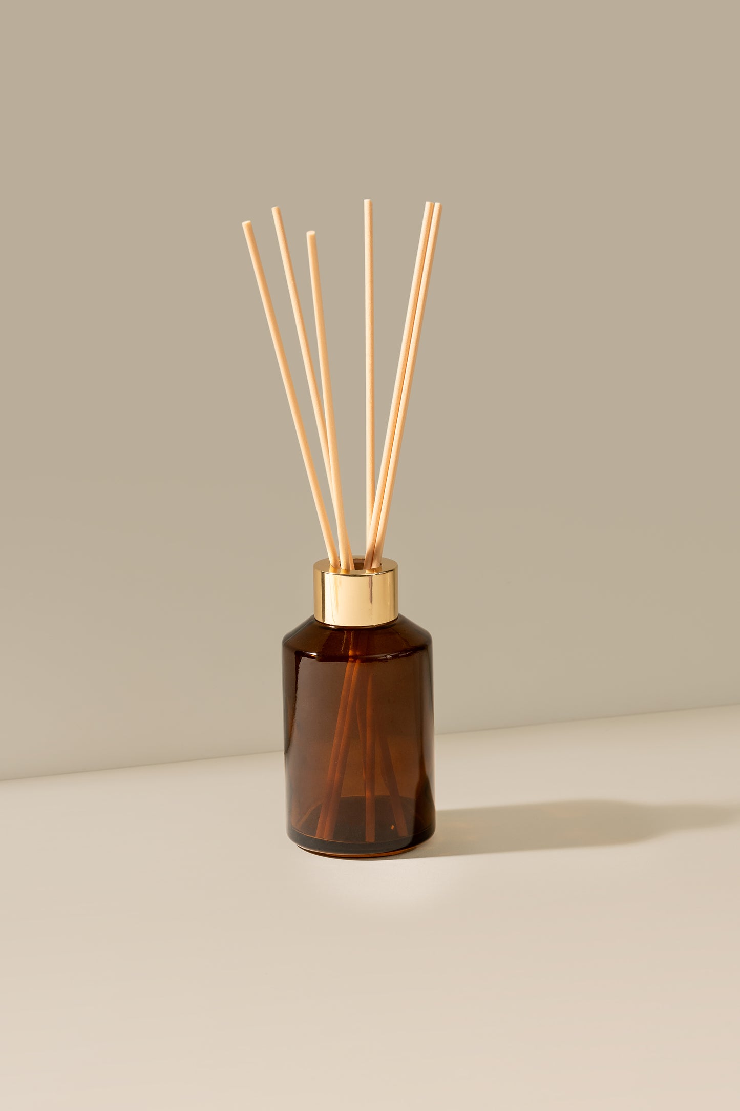 Ilyana Amber Glass Reed Diffuser Bottle