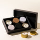 NEW! 2.5oz Vogue Linen Textured Gift Box